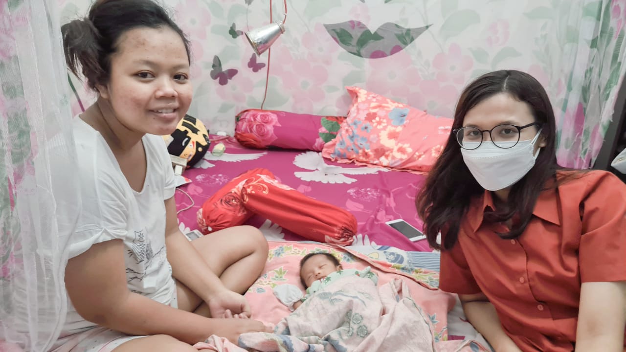 Kunjungan Ketiga 1000 Hari Awal Kehidupan Ibu Cindy
